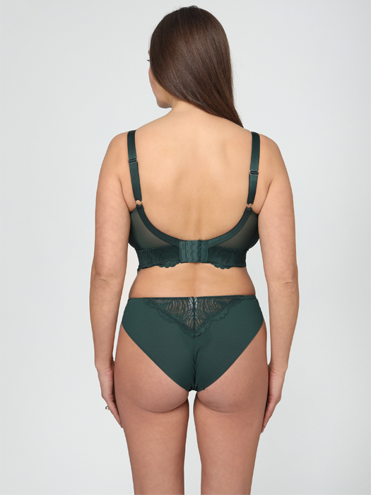 Бюстгальтер без косточек Miss Mandalay Celeste (Forest Green)