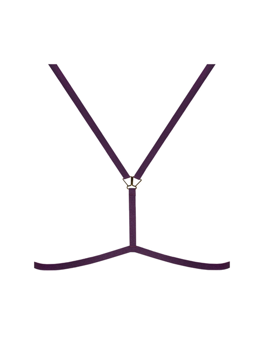 Портупея Samanta Harness Silvia V100 (Aubergine)
