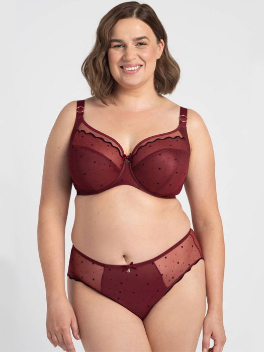 Бюстгальтер с мягкой чашкой Samanta Melania A910 (Burgundy)