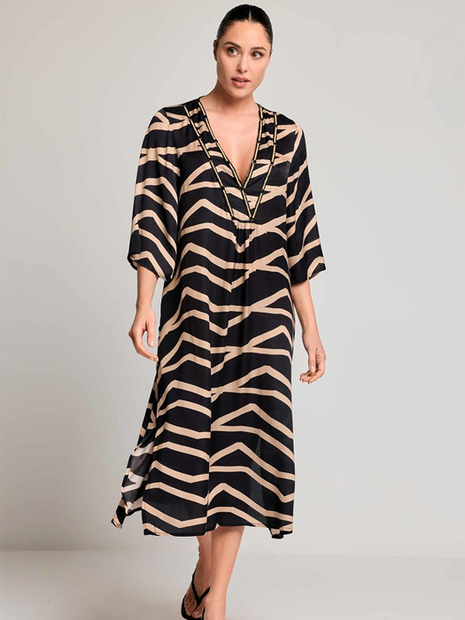 Платье Туника David Kim Kaftan (Black)
