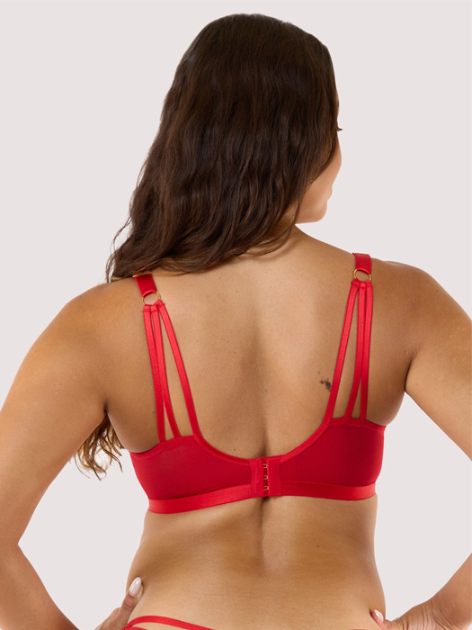 Бюстгальтер с мягкой чашкой Playful Promises Pippa Plunge (Red)