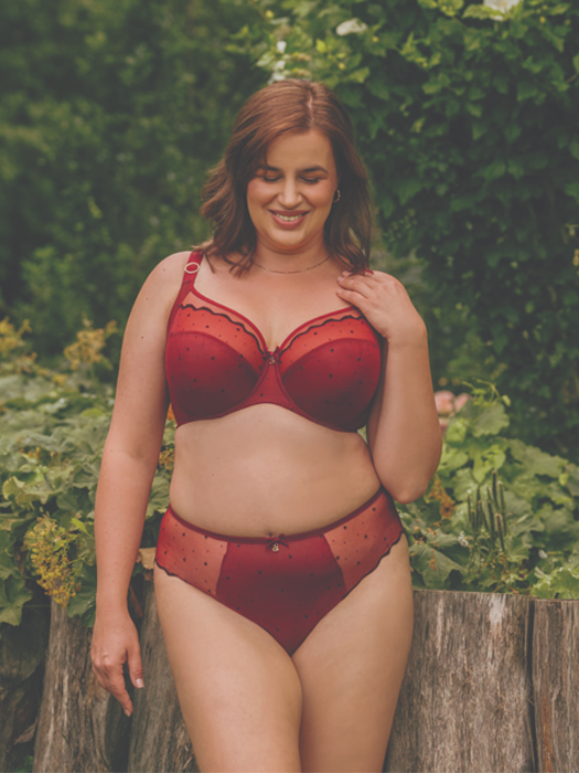 Бюстгальтер с мягкой чашкой Samanta Melania A910 (Burgundy)