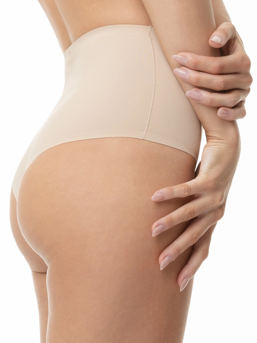 Бразильяно высокие Julimex Amber Maxi (Телесный)