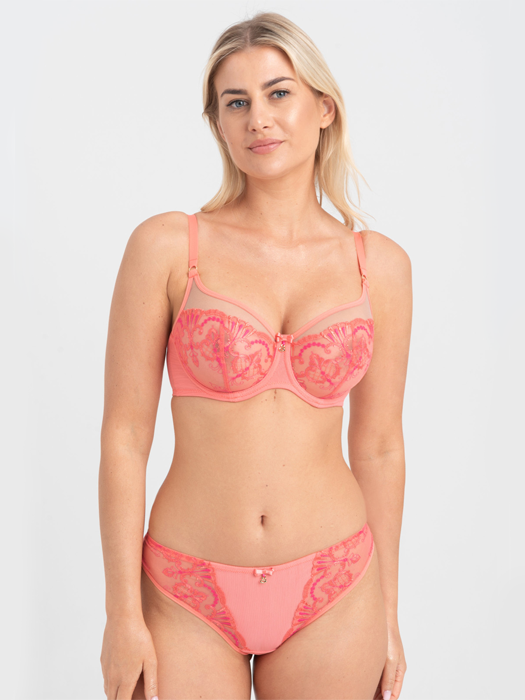 Бюстгальтер с мягкой чашкой Samanta Perla A143 (Coral)