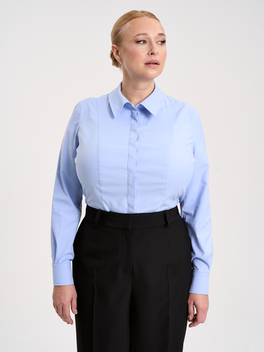 Рубашка классическая (Голубой)