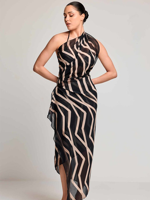 Парео David Shoreline Calm Sarong (Black)