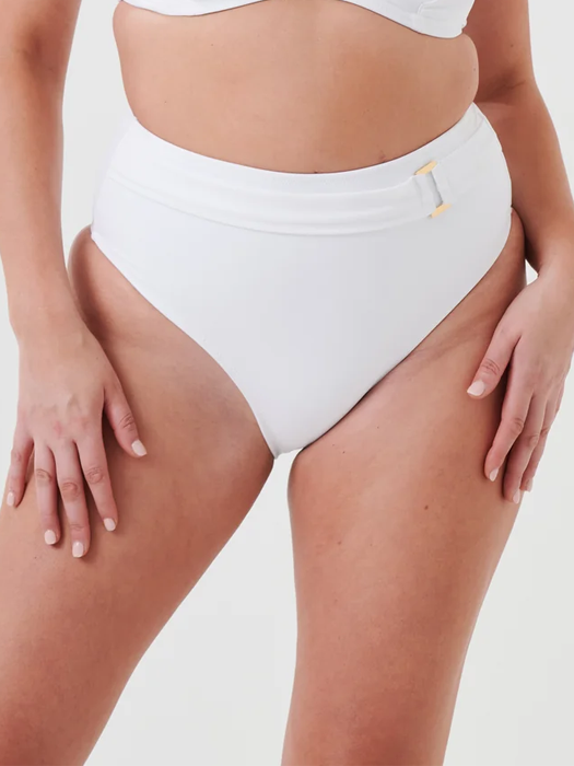 Плавки высокие Miss Mandalay Boudoir Beach (White)