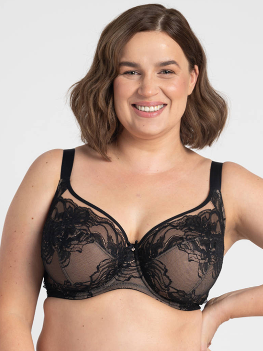 Бюстгальтер с мягкой чашкой Samanta Mystery A910 (Black)