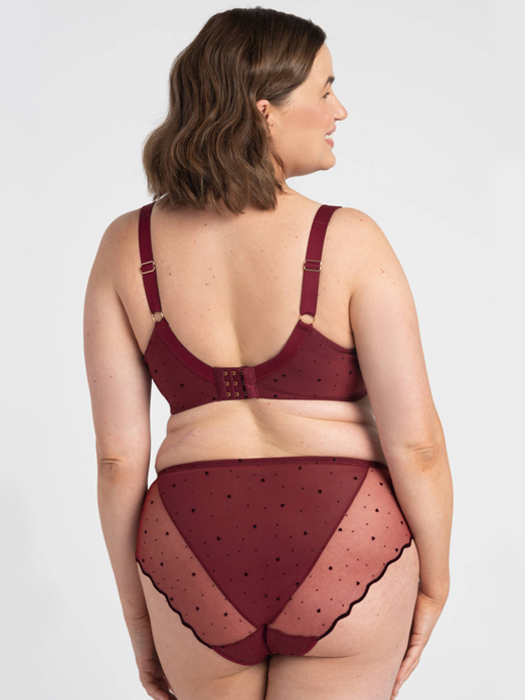 Трусы слипы Samanta Melania B400 (Burgundy)