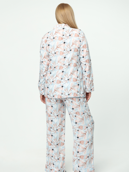 Брюки домашние (Светлый принт)