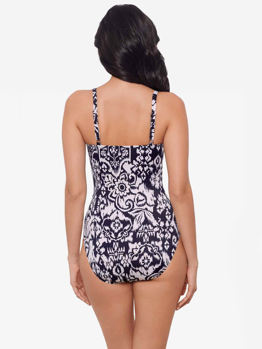 Слитный купальник Miraclesuit Kara in Talavera (Midnight/White)