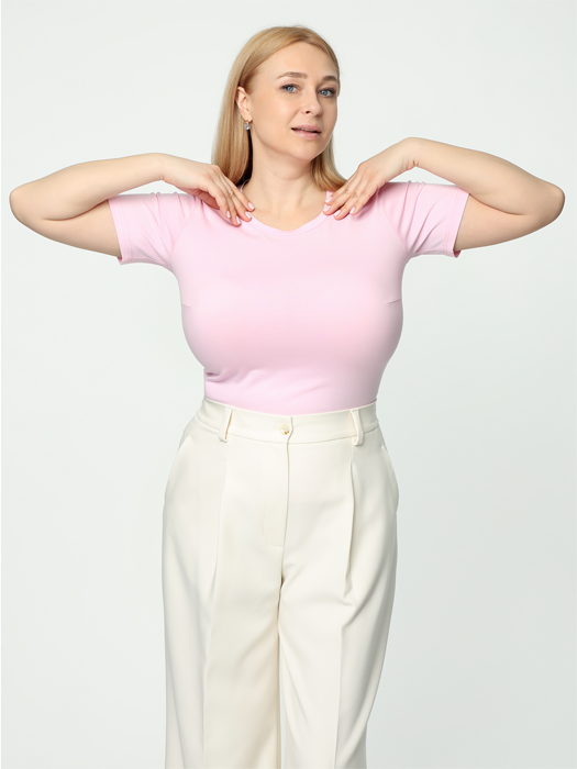 Футболка (Розовый зефир)