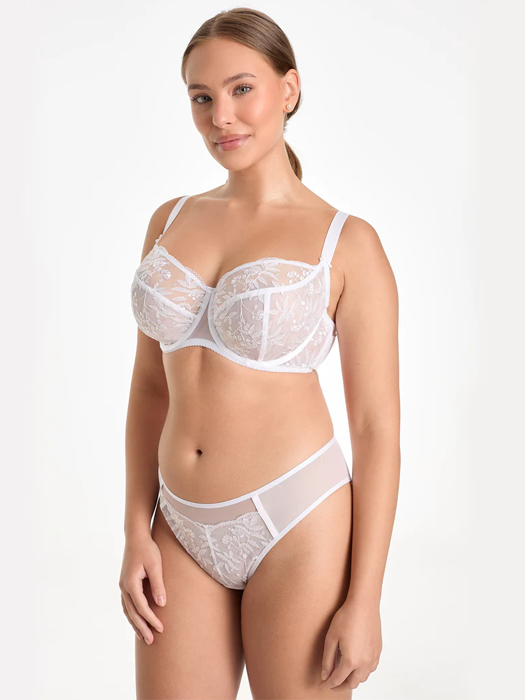 Бюстгальтер с мягкой чашкой Ewa Bien Fiora B171 (White)