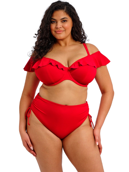 Верх купальника Elomi Plain Sailing Bardot Bikini Top (Lava)