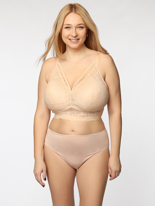 Бюстгальтер без косточек Parfait Mia Lace (Bare)