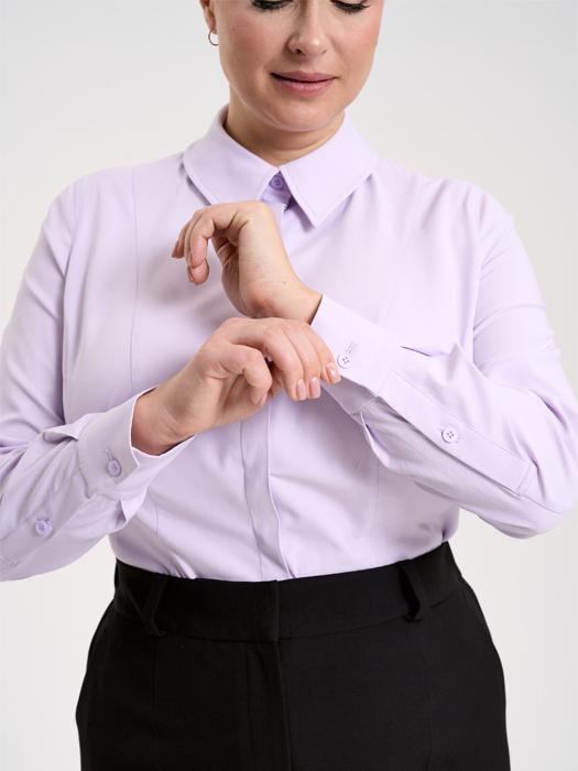 Рубашка классическая (Сиреневый)