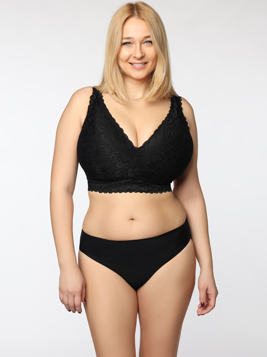 Бюстгальтер без косточек Parfait Adriana (Black)