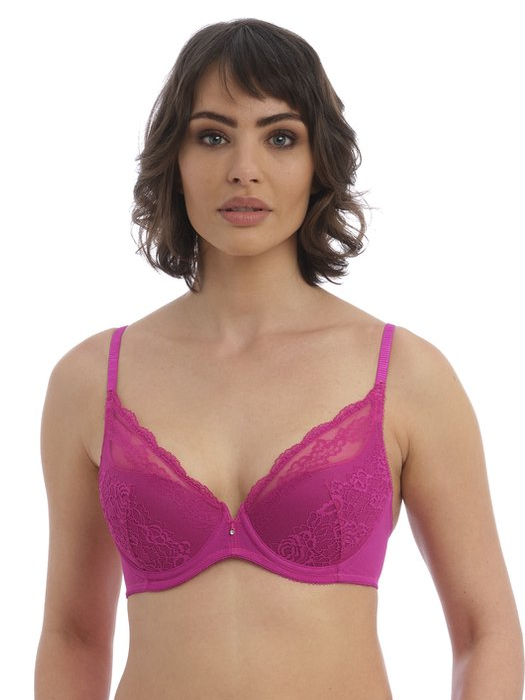 Бюстгальтер с твердой чашкой Wacoal Ravissant Plunge (Orchid Flower)