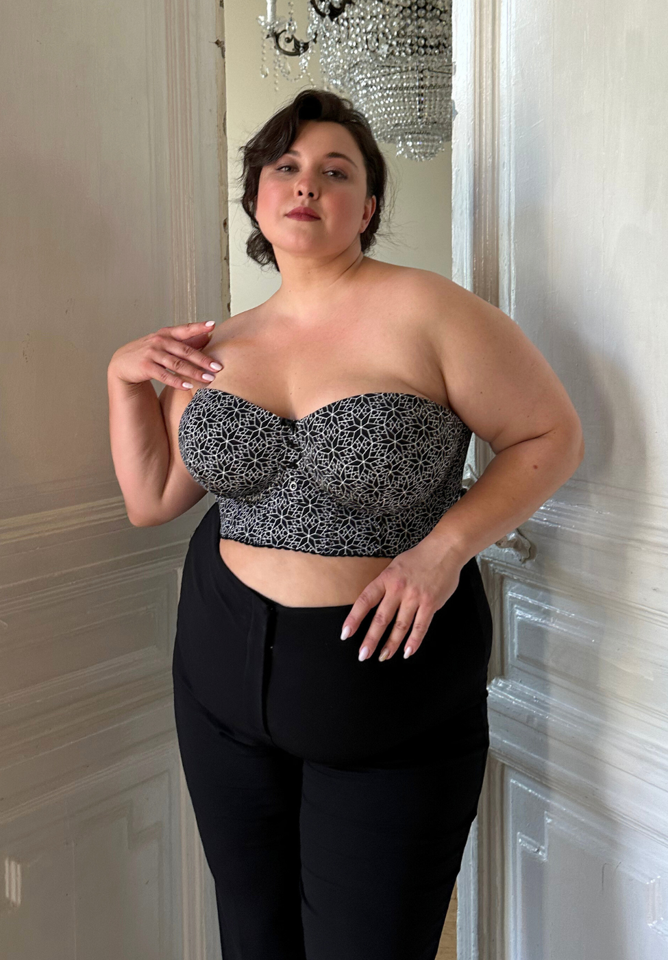 Полукорсет без бретелей Parfait Marissa (Black Mosaic) Полукорсет без бретелей Parfait Marissa (Black Mosaic)