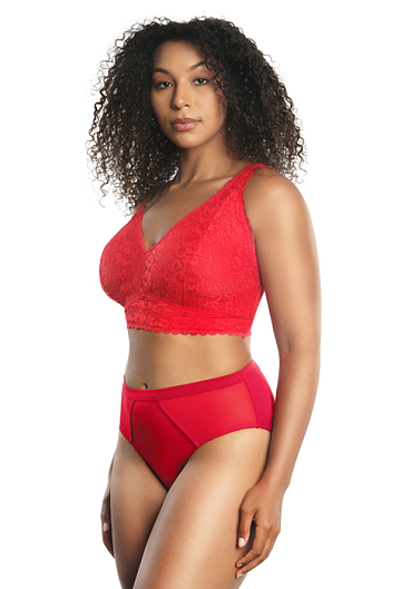 Бюстгальтер без косточек Parfait Adriana (Racing Red)