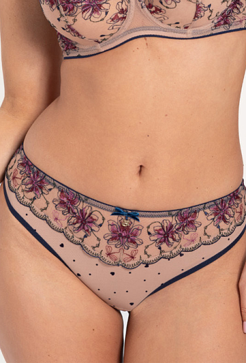 Трусы бразильяно Samanta Frida M300 (Sapphire)