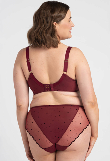 Бюстгальтер с мягкой чашкой Samanta Melania A910 (Burgundy)