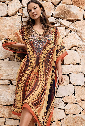 Платье Туника Iconique Fuego Poncho (Multicolor)