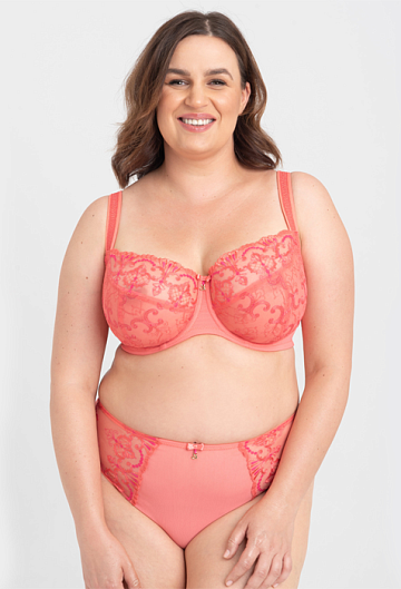 Бюстгальтер с мягкой чашкой Samanta Perla A922 (Coral)