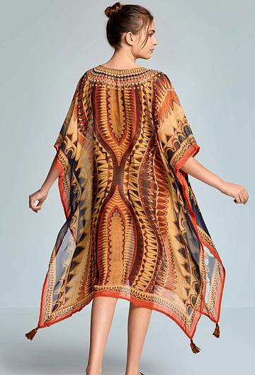 Платье Туника Iconique Fuego Poncho (Multicolor)