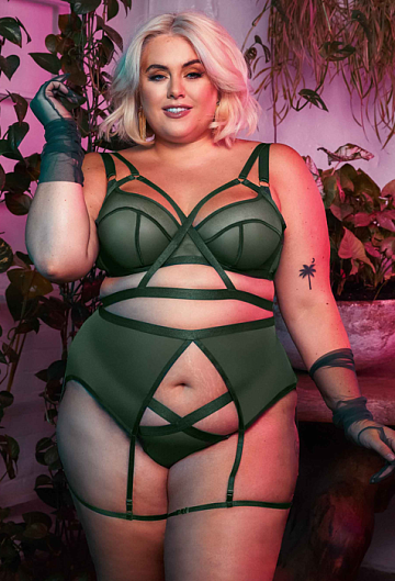 Бюстгальтер с мягкой чашкой Playful Promises Regent (Green)