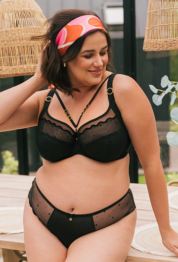 Бюстгальтер с мягкой чашкой Samanta Melania A910 (Black)