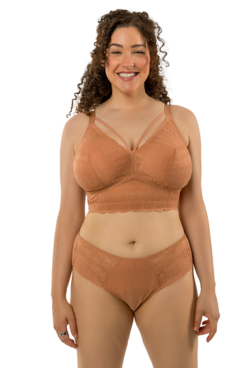 Бюстгальтер без косточек Parfait Mia Lace (Cork)