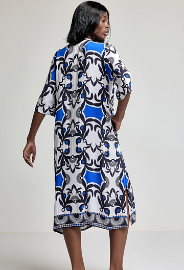 Платье Туника David Kim Kaftan (Multicolor)