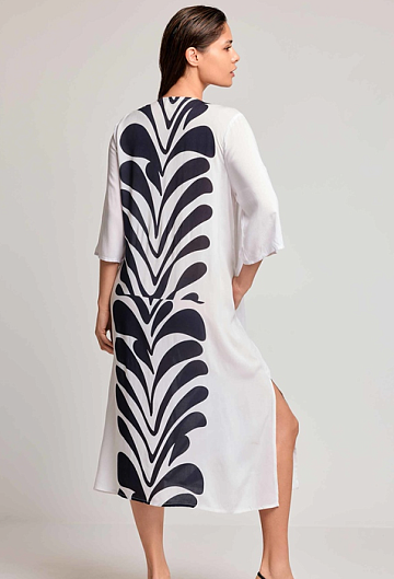 Платье Туника David Kim Kaftan (Ivory)