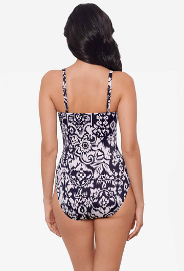 Слитный купальник Miraclesuit Kara in Talavera (Midnight/White)