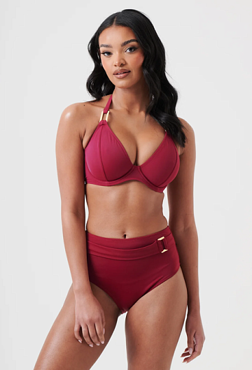 Верх купальника Miss Mandalay Boudoir Beach (Wine)