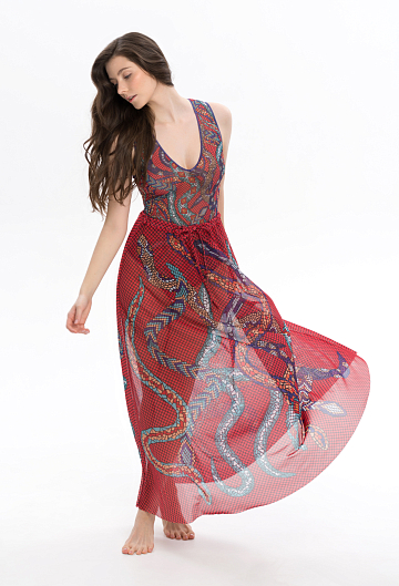 Юбка Rodasoleil "Змеи Мозаика"