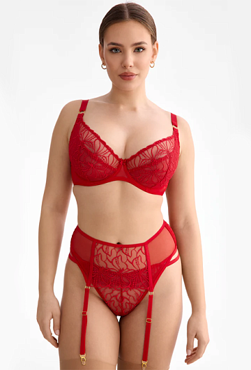 Пояс для чулок Ewa Bien Harper C603 (Red)