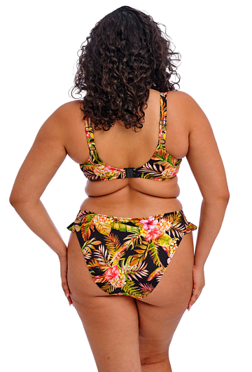 Низ купальника Elomi Tiger Valley High Leg (Black)