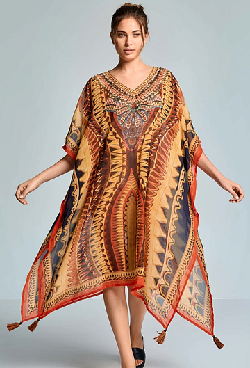 Платье Туника Iconique Fuego Poncho (Multicolor)