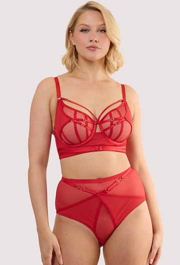 Бюстгальтер с мягкой чашкой Playful Promises Eddie (Ruby Red)