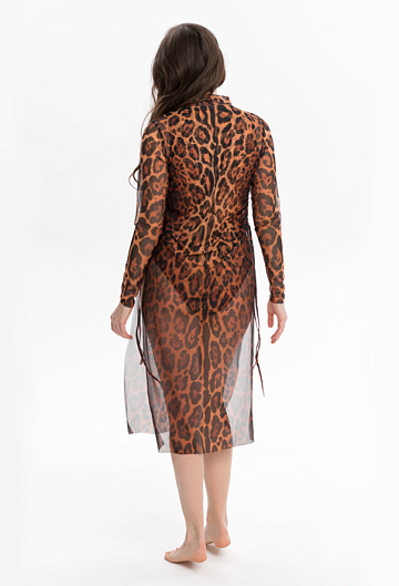 Платье Туника Rodasoleil "Леопард 25"