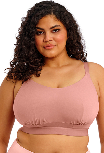 Бралетт без косточек Elomi Downtime Bralette (Ash Rose)