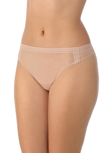 Трусы стринги On Gossamer Hi Cut (Champagne)
