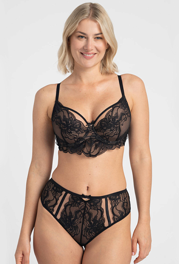 Бюстгальтер с мягкой чашкой Samanta Mystery A123 (Black)